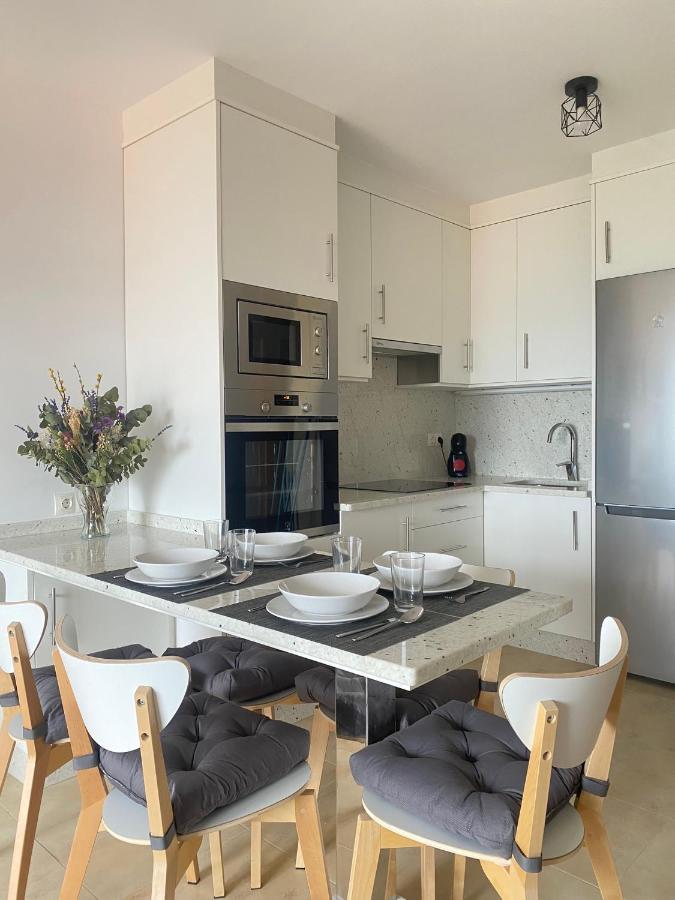Apartamentos A Lanzada ปอนเตเบดรา ภายนอก รูปภาพ